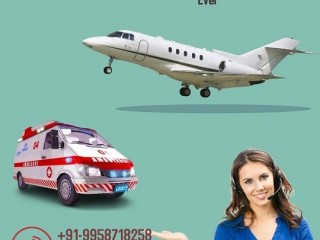 Medilift Air Ambulance from Varanasi to Delhi with Complete Medical Care and Facilities