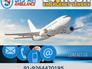 Minimum Budget with Best Quality Air Ambulance from Lucknow by Sky Air