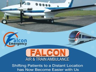 Falcon Train Ambulance in Ranchi has ICU Train Ambulances for Shifting Critical Patients