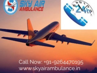 Sky Air Ambulance from Sri Nagar with Most Experienced Medical Team