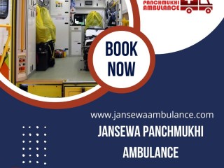Jansewa Panchmukhi Ambulance in Kolkata with Branded Medical Equipment