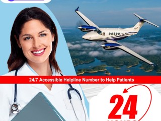 Select Air Ambulance Service in Varanasi by Medilift with Finest Medical Care