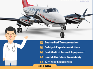 Book Aeromed Air Ambulance Service in Kolkata - Enhancing Emergency Medical Transport