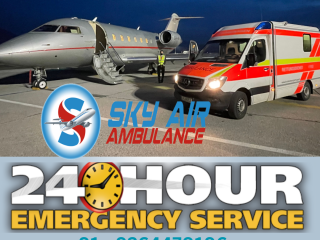 Sky Air Ambulance from Port Blair with Well experienced Medical Staff