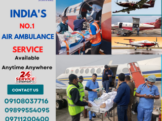 Book Aeromed Air Ambulance Service in Ranchi - Uninterrupted