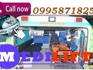 Ambulance Service in Jamshedpur by Medilift with Hi-tech Medical Equipments