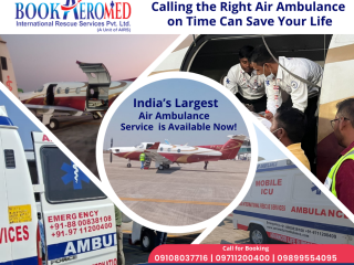 Book Aeromed Air Ambulance Service in Delhi Provides All Comforts and Care
