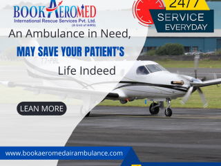 Book Aeromed Air Ambulance Service in India - Reach the Destination Hospital Punctually