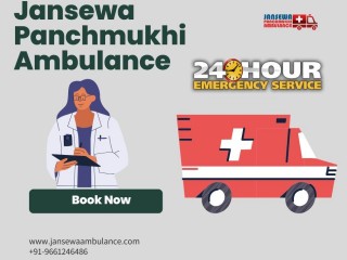 Book Jansewa Panchmukhi Ambulance in Patna with Trusted Medical Care