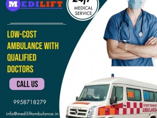 Medilift Ambulance Service in Rajendra Nagar, Patna with Modern Technology