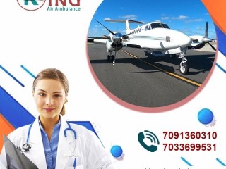 King Air Ambulance Service in Bhubaneswar with Experienced Medical Team