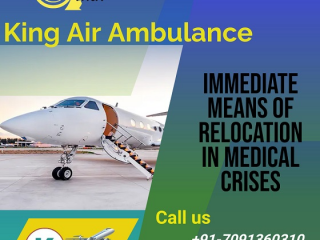 King Air Ambulance Services in Guwahati- Quality-Based Patient Transport