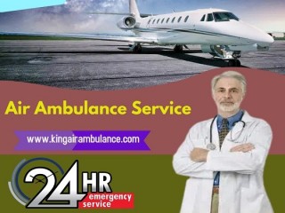Book Paramount and Fast Air Ambulance Services in Varanasi by King