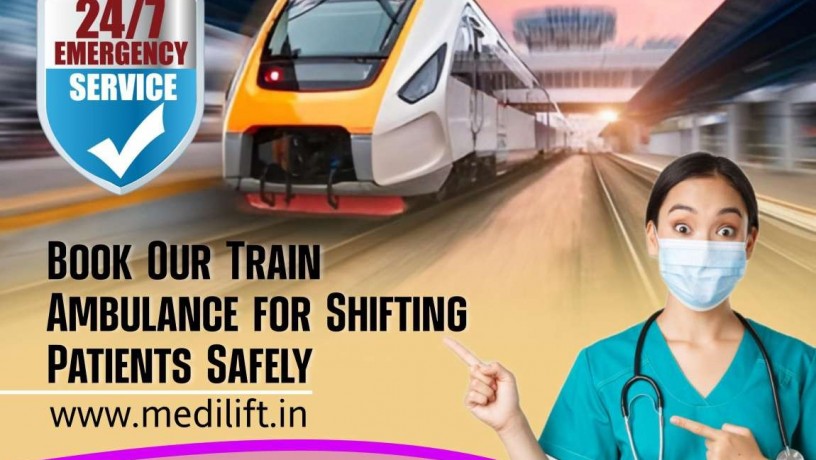 medilift-train-ambulance-in-patna-with-complete-medical-facilities-big-0