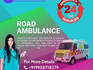Medilift Ambulance Service in Kolkata with a Highly Skilled Medical Team