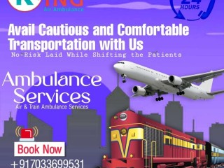 King Train Ambulance Service in Guwahati with Emergency Medical Assistance