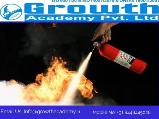 Pick the Best Safety Officer Course Institute in Jamshedpur by Growth Academy with Committed Trainer