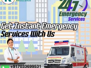 King Ambulance Service In Kankarbagh, Patna With Advanced Life Support Facilities.
