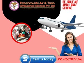 Take High-Class ICU setup Air Ambulance in Raipur by Panchmukhi with Fastest Transportation