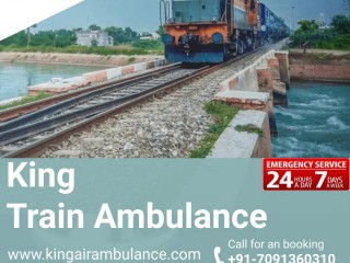 King Train Ambulance from Kolkata with the Most Exclusive Medical Transfer Facilities