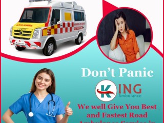 King Road Ambulance Service In Danapur With a Highly Professional Medical Team