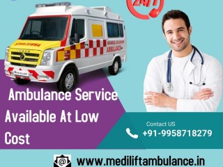 Charter Medilift Ambulance in Danapur, Patna with a Customized Ambulance Service