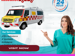 Jansewa Panchmukhi  Ambulance Service in Varanasi  - Transferring Critical Patient