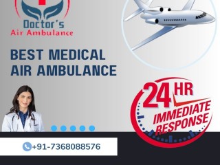 Remarkable ICU Air Ambulance Services In Delhi by Doctors with Bed to Bed
