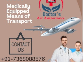 Use the Remarkable Medical Air Ambulance Services In Siliguri by Doctors