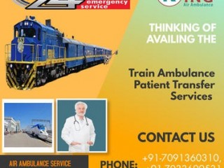 King Train Ambulance Services in Patna with Hi-Tech Medical Tools and Technology