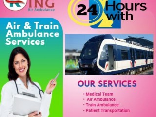 King Train Ambulance Services in Guwahati with Top-Class Patient Care Facility