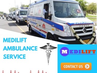 Medilift Ambulance Services in Ranchi with a Team of Expert and Dedicated Staff