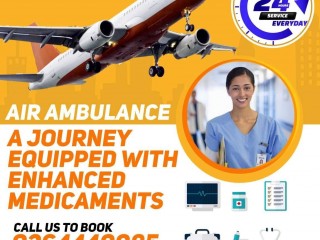 Take ICU Flights Air Ambulance Service In Ranchi by Angel at Low Cost