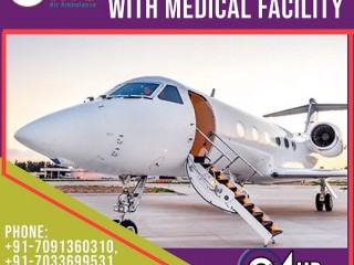 Utilize Superb Air Ambulance Service in Dibrugarh with Classy ICU Support