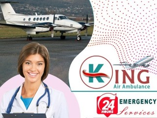 Pick High-level King Air Ambulance Services in Siliguri at Affordable Price