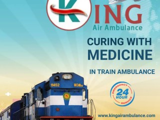 King Train Ambulance Service in Patna with Very Affordable Medical Transport Facilities