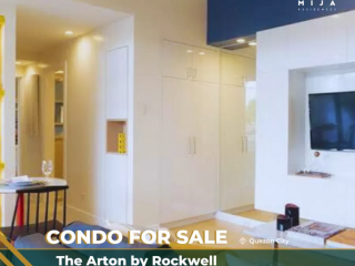 Studio Condo unit for Sale at The Arton by Rockwell, Quezon City