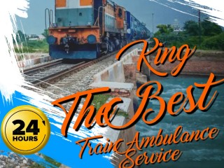 King Train Ambulance in Guwahati with Emergency Medical Transfer Facility