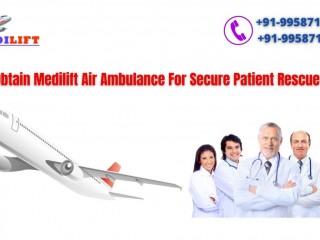 Receive Charter Air Ambulance in Ranchi at any time & anywhere