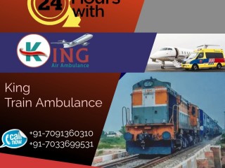 King Train Ambulance Service in Ranchi with Well-Experienced Medical Personnel