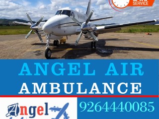 Get the Best ICU Equipped Air Ambulance Service In Delhi Avail at Low Cost by Angel