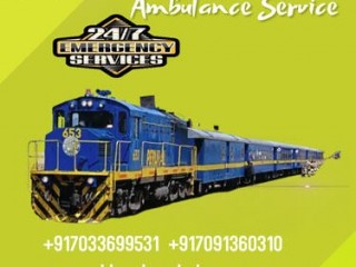 King Train Ambulance Service in Delhi with All Modern Medical Tools and Technology