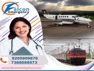Avail Low-Cost Train Ambulance in Ranchi by Falcon Emergency