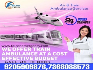 Get Credible Train Ambulance in Varanasi with Medical Team - Falcon Emergency