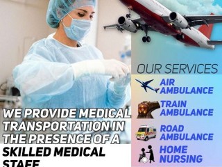 The Most Reliable Air Ambulance services in Patna by King