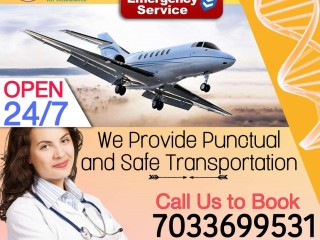 Select Superlative CCU Air Ambulance services in Ranchi  for Critical Rescue by King