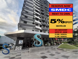 Affordable 1 Bedroom Condo For Sale in Pasay City Mall of Asia- SMDC near NAIA