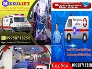 Medilift Ambulance Services in Gola Road with a Committed Medical Crew