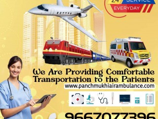 Get Low-Cost Panchmukhi Air Ambulance Services in Shimla with CCU Support