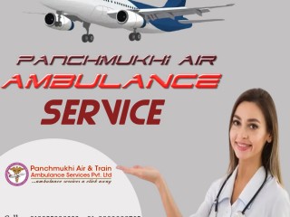 Pick Panchmukhi Air Ambulance Services in Kolkata with Well Maintained Medical Crew